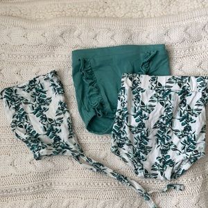 Kate Quinn Bonnet + 2 bloomers